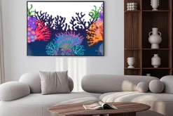 Plakat: Jednolite rafa pod oceanem