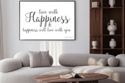 Plakat: Kartkę z życzeniami z kaligrafii. ręcznie rysowane wygląd. czarny