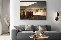 Plakat: Kierować she w stronę domu