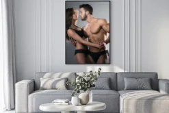 Plakat: Kobieta i mężczyzna pasja