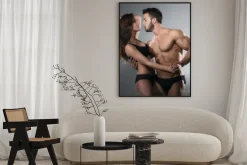 Plakat: Kobieta i mężczyzna pasja