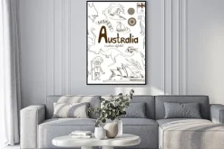 Plakat: Kolekcja ikon australii