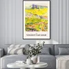 Plakat: Kolorowa łąka w stylu vincent van gogh