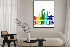 Plakat: Kolorowa panorama berlina