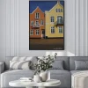 Plakat: Kolorowe domy w sonderborg