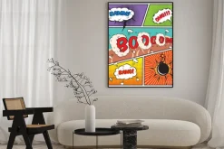 Plakat: Komiksowe dymki