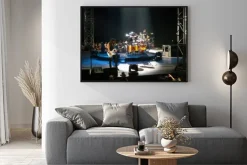 Plakat: Koncert zespołu â € œmetallicaâ € w rzymie 24 czerwca 2009 roku