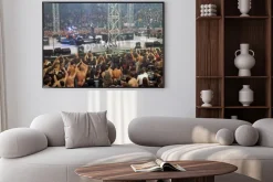 Plakat: Koncert zespołu â € œmetallicaâ €, rome 24 czerwca 2009 roku