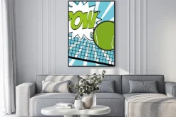 Plakat: Konstrukcja tenisa sportu