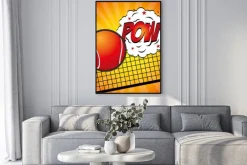 Plakat: Konstrukcja tenisa sportu