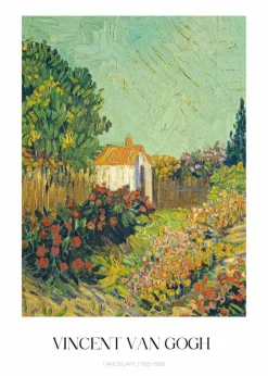 Plakat: Krajobraz vincent van gogh