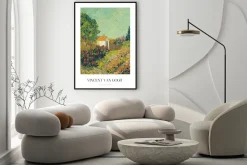 Plakat: Krajobraz vincent van gogh