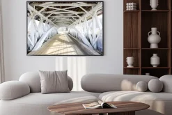 Plakat: Kryty most w new hampshire