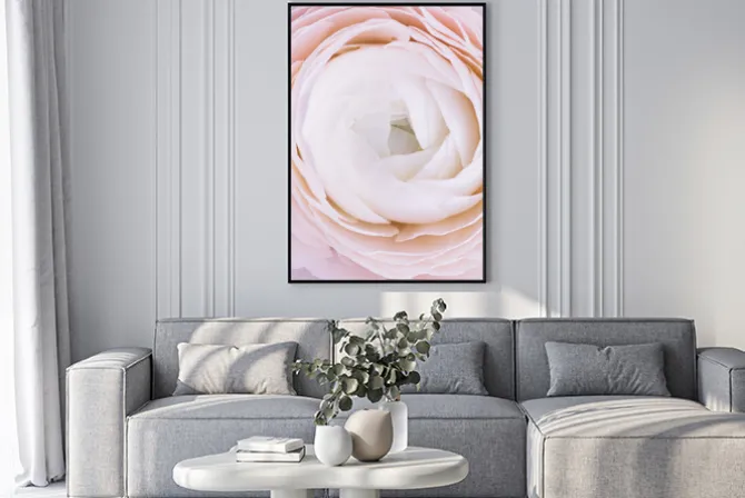 Plakat: Kwiat w pastelowych barwach