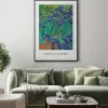 Plakat: Kwiaty irysy malunek vincent van gogh