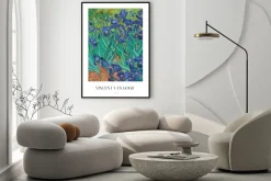 Plakat: Kwiaty irysy malunek vincent van gogh