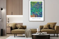 Plakat: Kwiaty irysy malunek vincent van gogh