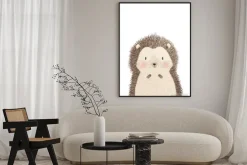 Plakat: Ślicznego wizerunku wektorowa ilustracja odizolowywająca na białym