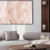 Plakat: Liquid marble canvas abstract painting background with bronze