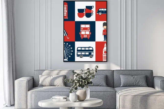 Plakat: London design.