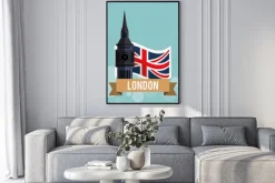 Plakat: Londyn ikonę projektowania