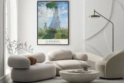 Plakat: Madame monet i jej syn