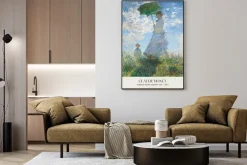 Plakat: Madame monet i jej syn