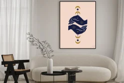 Plakat: Magical girl hands art mystical reiki meditation