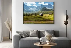 Plakat: Malownicza hala gąsienicowa w sercu tatr