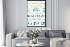 Plakat: Marynistyczny napis motywacyjny