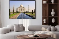 Plakat: Mauzoleum taj mahal, agra, indie