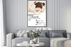 Plakat: Metryczka własne zdjęcie i zajączki