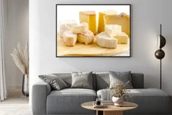 Plakat: Międzynarodowe specjały serowe