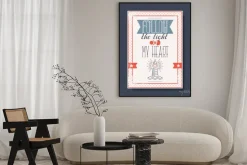 Plakat: Miłość plakat z inspirującym napisem.