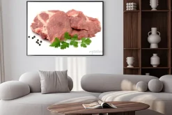 Plakat: Mięso wieprzowe karkówka