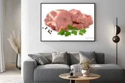 Plakat: Mięso wieprzowe karkówka