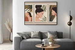 Plakat: Modern art prints in boho style. eps10 vector.