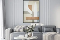 Plakat: Modern design, hand painted watercolor illustration for wall