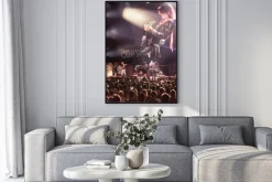 Plakat: Moskwa, rosja - 24 maja 2014 - zespół rockowy aerosmith amerocan