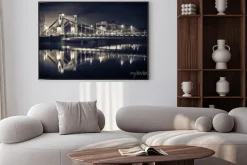 Plakat: Most grunwaldzki we wrocławiu