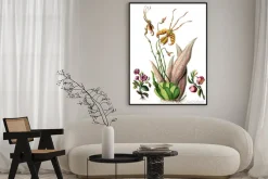 Plakat: Motyw botaniczny.