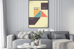 Plakat: Motywacja cytat - nie bądź taki sam, być najlepszym