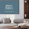 Plakat: Motywacyjny cytat po angielsku