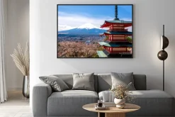 Plakat: Mount fuji, japonia