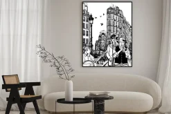 Plakat: Muzycy grający na ulicy