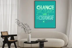 Plakat: Napis motywacja plakat