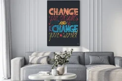 Plakat: Napis motywacja plakat