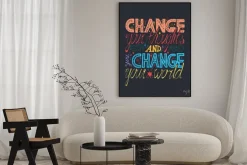 Plakat: Napis motywacja plakat