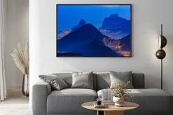 Plakat: Nocny widok z rio de janeiro