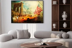 Plakat: Nowy jork taxi